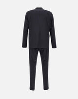 UNGARO Completo due pezzi in fresco lana BLUE Uomo 