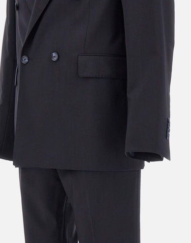 UNGARO Completo due pezzi in fresco lana BLUE Uomo 
