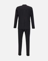 UNGARO Completo due pezzi in fresco lana BLACK Uomo 