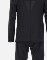 UNGARO Completo due pezzi in fresco lana BLACK Uomo 