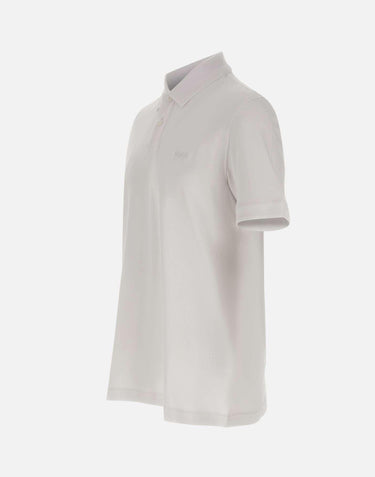Polo in cotone interlock 50520109 100 BOSS 