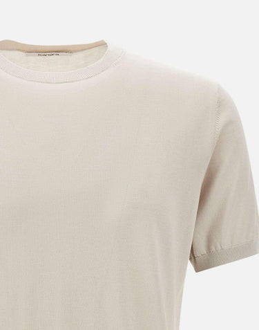 T-shirt in seta e cotone 100421 060 KANGRA 