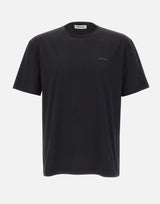 T-shirt in cotone con occhielli PA1048 BLACK PREMIATA 
