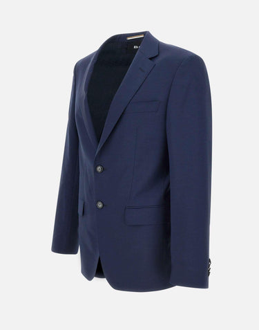 Blazer "H Huge"  in lana rigenerata 50537537 463 BOSS 