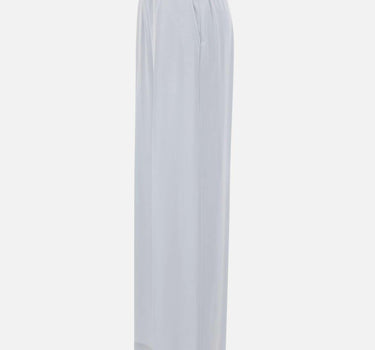 Pantaloni relaxed fit in crêpe fluido 50557442 462 BOSS 