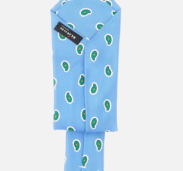 Cravatta in seta con motivo paisley UCRVKRC02M9701 000 KITON 