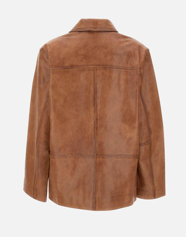 Giacca in pelle "Marina" 5802268 071 HERSKIND 