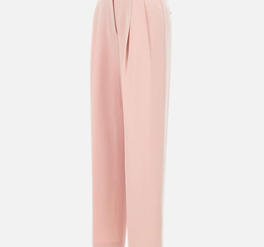 Pantaloni "Dbl Pleat" in crepe Admiral O1109201 Q2D THEORY 