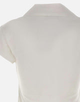 Polo "Sports Cropped" 126JPO057JS0195 HERWHITE COURREGES 