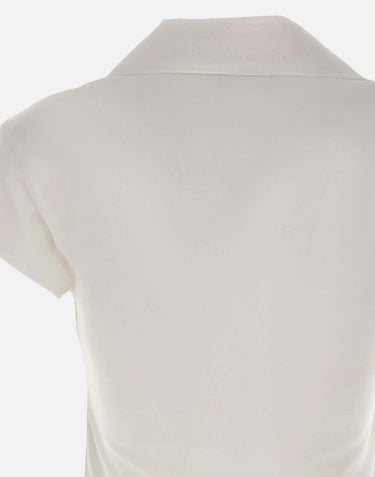Polo "Sports Cropped" 126JPO057JS0195 HERWHITE COURREGES 