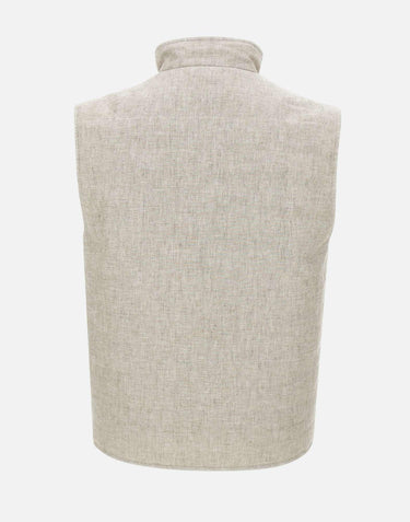 Gilet  in tela di lino NAM20500560WZF C205 FAY 
