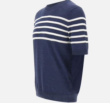 Maglia in misto lino e cotone 57169 18666598 GRAN SASSO 