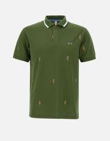 "Full embroidery polo" A35128 37 SUN68 