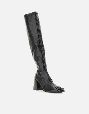 "Reedition Vinyl Boots" PERSBT002VY0015 BLACK COURREGES 