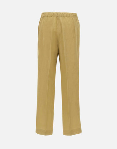 Pantaloni in lino P007P000494N 0A5 ELENA MIRO' 