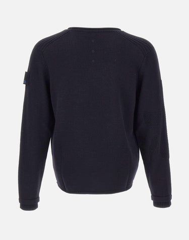 Maglia in pura lana PMG22 BLUE PREMIATA 