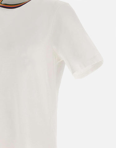 "T-shirt Stripe Rib" in cotone M1R697PS H0008401 PAUL SMITH 