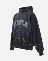 Felpa "MWT Fleece" P401 MFBS325BLACK PURPLE BRAND 