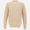 Maglia in cotone con lavorazione a rombi DK17016 SABBIA DIKTAT 