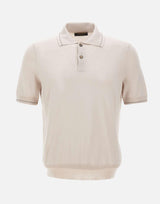 Polo in misto seta 43142 16224101 GRAN SASSO 