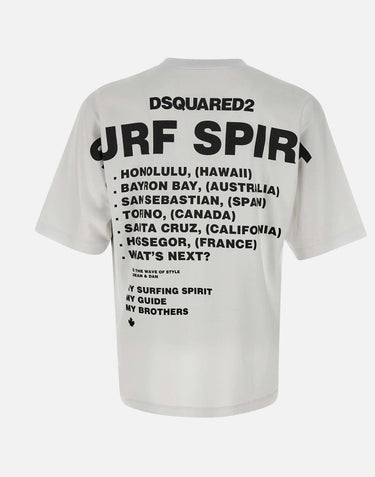T-shirt "Loose fit tee" in cotone S74GD1409 D20033100 DSQUARED2 