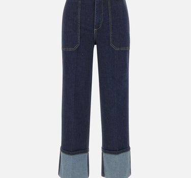 Jeans straight cropped UF5184D4925 77000 LIU-JO 