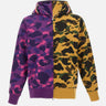 Felpa "Split Camo Shark" 001ZPM301005M PURPLE BAPE 