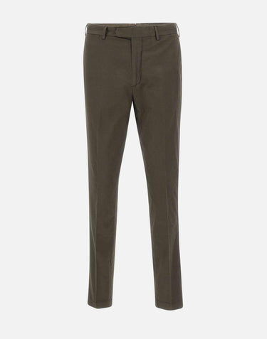 Pantaloni  "Dvr3" in cotone e seta DVR3R022 TC400 DEVORE' 