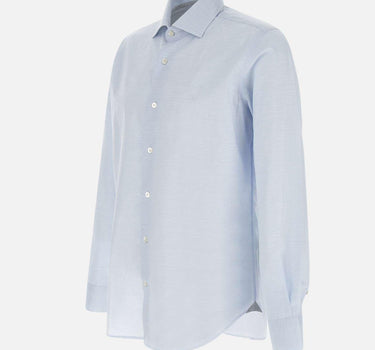 Camicia in cotone e lino K75CAMH03 TES0I35308N ELEVENTY 