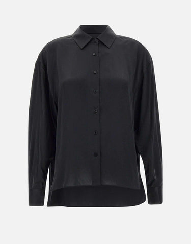 Camicia "Jarila" in seta 24WWP18 JARILABLA01 IRO 