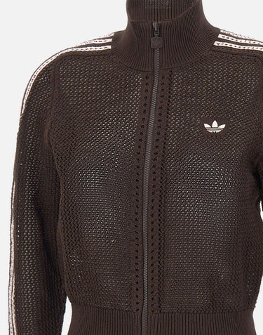 Felpa Firebird in maglia all'uncinetto KE0202 AUCO ADIDAS 