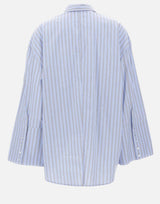 Camicia over in popeline a righe 115366 3082 ROTATE BIRGER CHRISTENSEN 