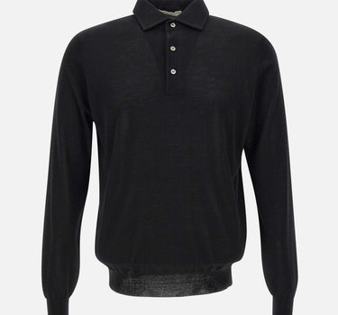 Polo in lana  royal merino PL1MLPAR RM16R990 FILIPPO DE LAURENTIIS 