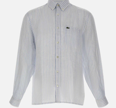 Camicia di lino a righe CH6985 29I LACOSTE 