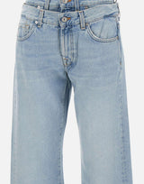 "Double waisted trousers Mankind bleach" 7N839E35 U7BHL 7 FOR ALL MANKIND