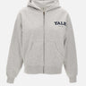Felpa con zip "Yale" ST088611678GY03 HEATHGRAY SPORTY & RICH 
