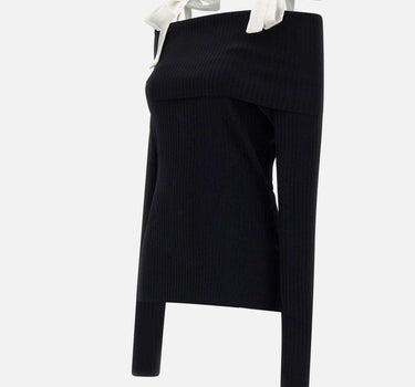 Maglia "Off shoulder strap" 113540 100 ROTATE BIRGER CHRISTENSEN 