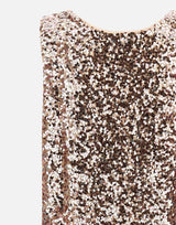 Top con paillettes D110P000029N 006 ELENA MIRO' 