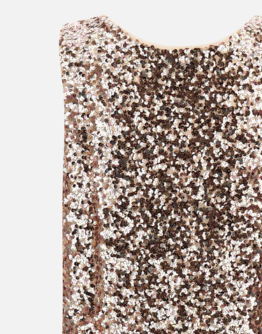 Top con paillettes D110P000029N 006 ELENA MIRO' 