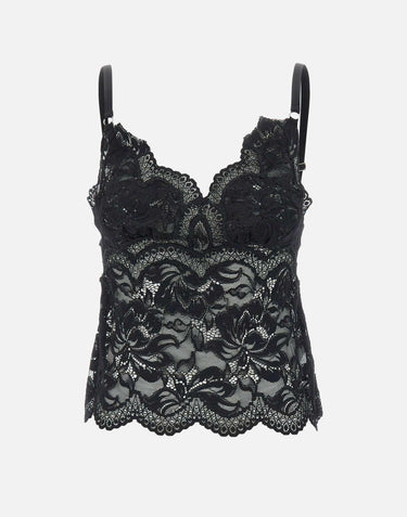 "Tank top in lace" 25PJT0043PA0170 P001 RABANNE 