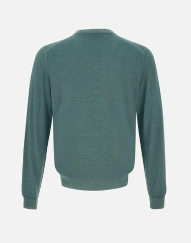 Maglia in lana 120's superfine GC1ML RM16RVN520 FILIPPO DE LAURENTIIS 