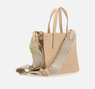Borsa "Altea" in pelle BS11040 CREAM GIANNI CHIARINI 