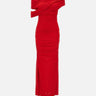 Abito monospalla con drappeggio 2A644A N0313 BLUMARINE 