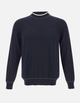 Maglia con profili a contrasto M76MAGM28 MAG0M0151101 ELEVENTY 