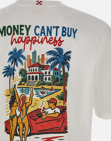 T-shirt "Delmar Money Happiness" DLR0001 01525L MC2 SAINT BARTH 