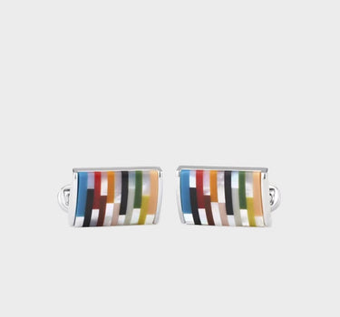 Gemelli a curva "Signature Stripe" M1ACUFFUCURVE 92 PAUL SMITH 