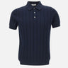 Polo in cotone a coste larghe DK17027 BLUNOTTE DIKTAT 