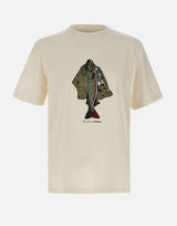 T-shirt "Fishing Jacket" MTS1612 MTSWH32 BARBOUR X PAUL SMITH 
