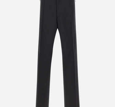 Pantaloni in lana con zip laterali S74KB1058 S40320900 DSQUARED2 