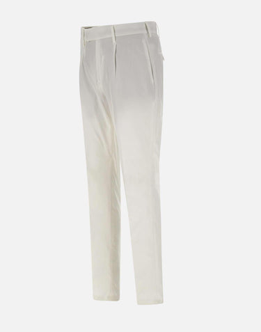 Pantaloni "Dvr33" in cotone DVR33CG1045 0106 DEVORE' 